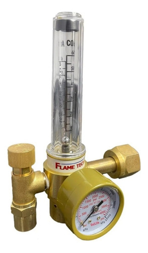 Regulador Con Flujómetro Para Co2 Flametech