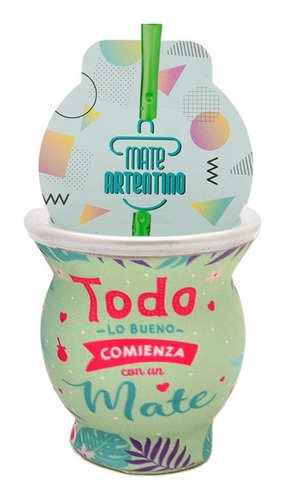 Kit 12 Mate Bombilla Set Regalo Artentino Oferta Por Mayor