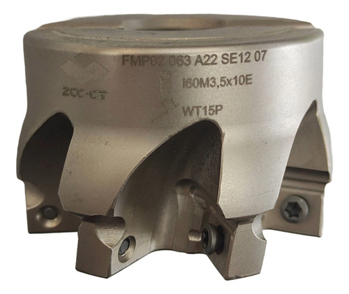 Cabeçote Fmp02-063-a22-se12-07 + 10 Inserto Seet 13t308per
