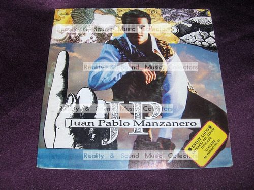 Juan Pablo Manzanero Estoy Loco Cd Single Promo De Coleccion