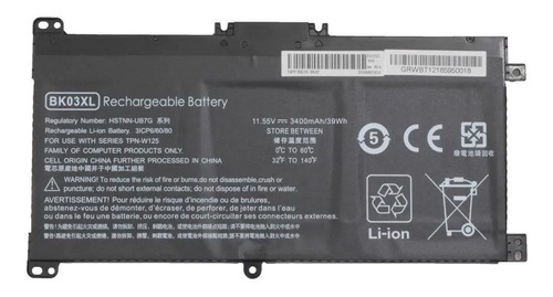 Bateria Compatible Con 14-ba000 - Ba099 Bk03xl