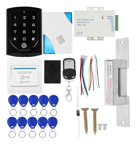 Kit De Control De Acceso: Sistema De Puertas, Botón Remoto S