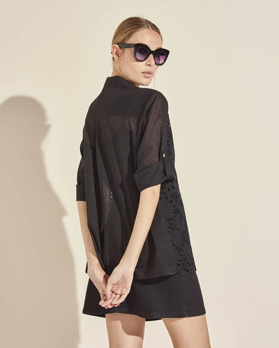 Imagen 2 de 5 de Camisa Portsaid Mykonos Con Botones Para Mujer
