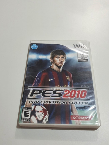 Pes 2010 Nintendo Wii Mídia Física Original 