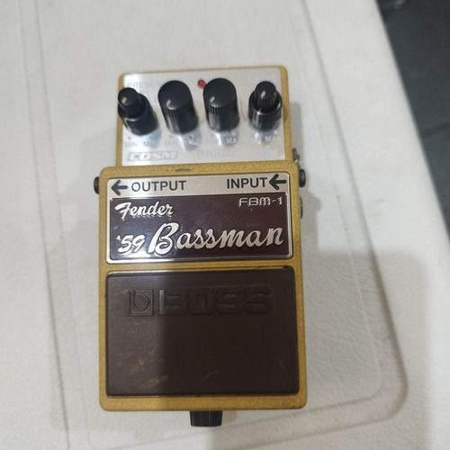 Boss Fbm-1 Fender Bassman Overdrive Pedal