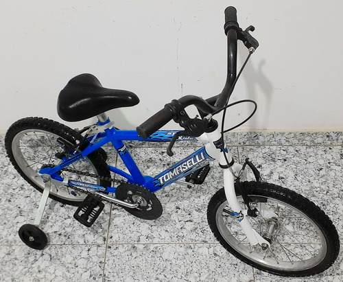 Bicicleta Usada R14 Exc. Estado Casi Nueva Para 4a6 Años Azul 14 " (Usado)