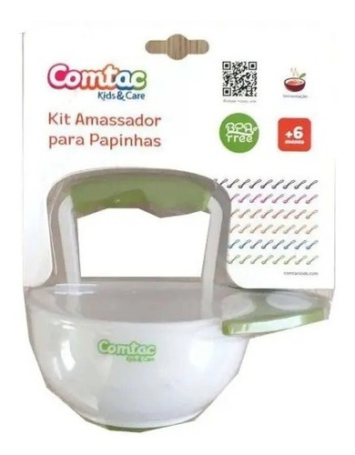 Imagem 3 de 3 de Kit Amassador Para Papinhas Comtac 54154100