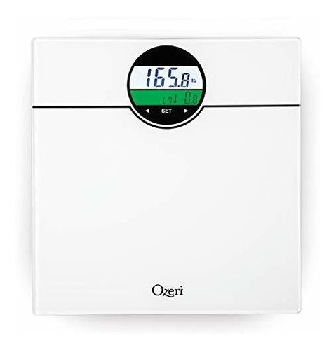 Báscula De Baño Digital Ozeri Weightmaster De 400 Libras Con