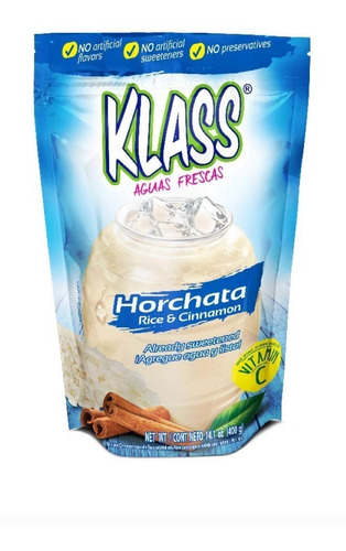 Klass Horchata Polvo 400gr - L a $92