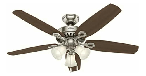 Hunter Fan 53237 Ventilador De Techo Con Luz Builder Plus,