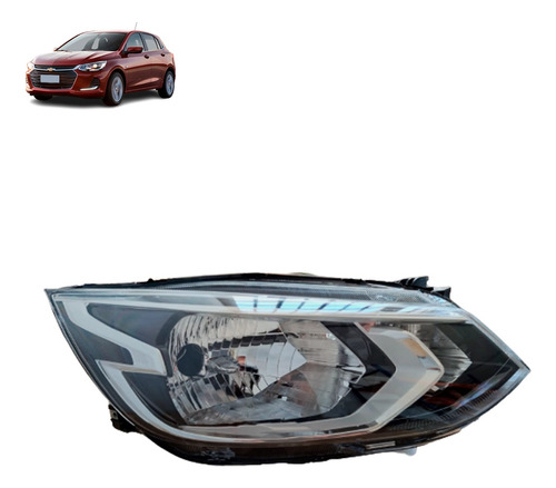 Semióptica Derecha Chevrolet Onix Premier Ls 2020- Sin Led