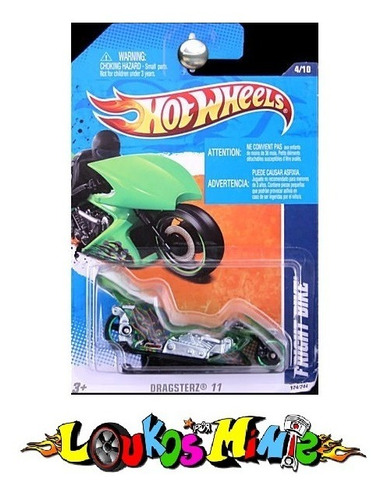 Hot Wheels Fright Bike Dragsterz 2011 124/244 Moto