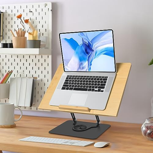 Wishacc Soporte Para Computadora Portátil Para Escritorio, S