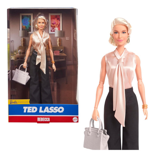 Barbie Muñeca Exclusiva, Rebecca Welton De Ted Lasso.