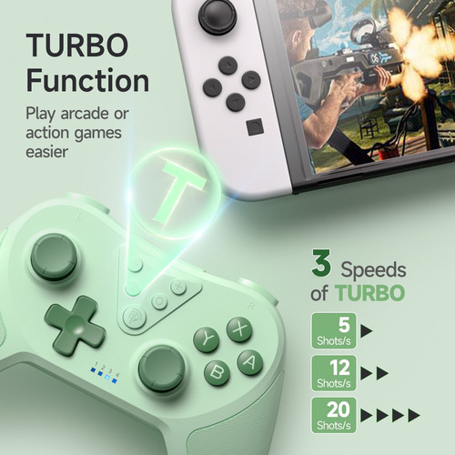 Easysmx T37 Gamepad Inalámbrico Control Para Nintendo Switch