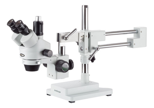 Amscope Sm-4tz Microscopio De Zoom Estéreo Trinocular Prof.