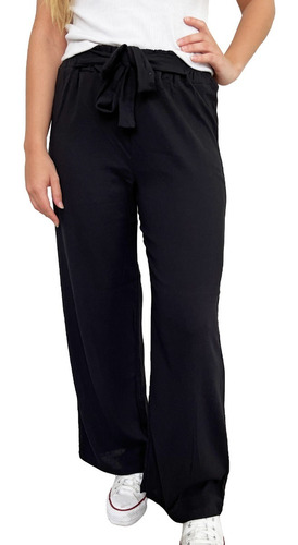 Pantalon Palazzo Lino Negro