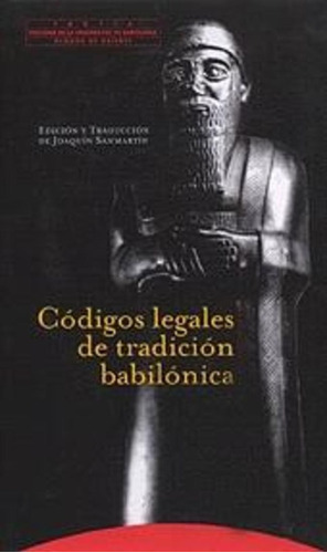 Codigos Legales De Tradicion Babilonica - Vv.aa