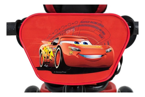 Triciclo Autos multifuncional Bebitos XG-18819 rojo y amarillo