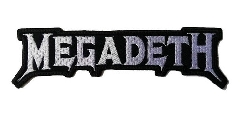 Parche Bordado Banda Megadeth - Heavy Metal Logo