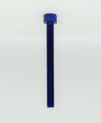 Tornillo De Aluminio M6x60mm Azul