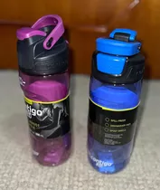 Contigo Vaso a prueba de derrames para niños con popote y tapa a prueba de  fugas, botella de agua de…Ver más Contigo Vaso a prueba de derrames para