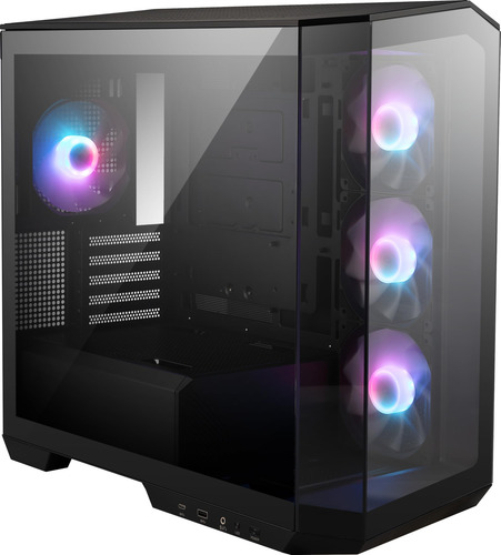 Funda Para Pc Msi Mag Pano M100r Pz Micro-atx Con 4 Ventilad