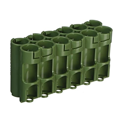 12aamg De Powerpax, Funda Batería Aa, Verde Militar, 1...