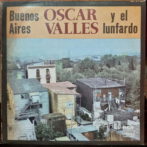 Vinilo Oscar Valles Buenos Aires Y El Lunfardo T3