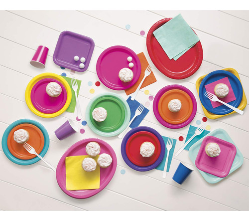 Servilletas Para Bebidas Color Turquesa 20 Unidades