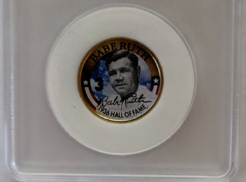 Moneda De Coleccion Babe Ruth Hall Of Fame