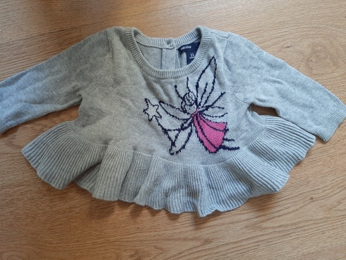 Buzo De Bebe Sweater Baby Gap 0-3m, Como Nuevo.