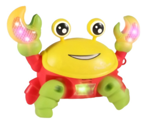 Juguete De Cangrejo Gateando Inducción Música Luz Para Niño