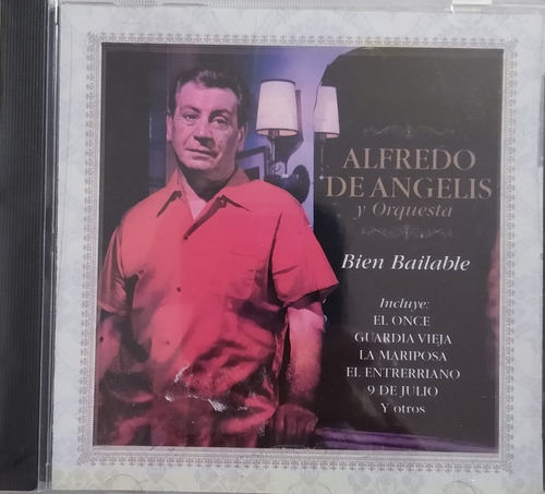 Alfredo De Angelis Y Su Orquesta Cd Nuevo Con La Cumparsit 