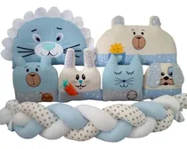 Comprar Bebé Feliz: Set Cuna Chichoneras Animalitos Con Trenza