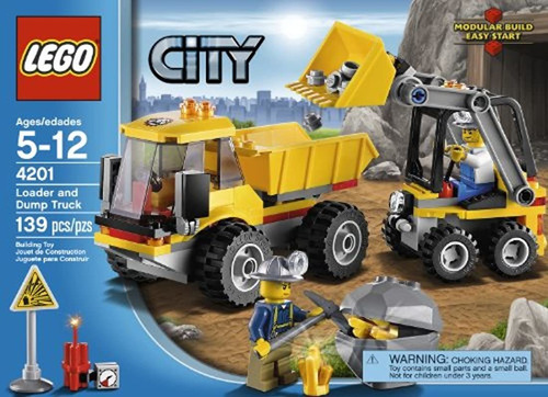 Lego City 4201 excavadora Y Volquete