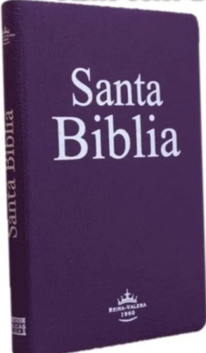 Biblia  Color Morado Versión Reina Valera 1960.