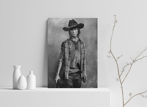 Cuadros The Walking Dead 19x25 Carl Grimes Forever!