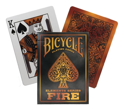 Baraja Naipe Bicycle Fire Original