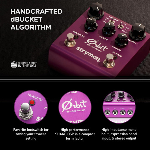 Strymon Orbit Dbucket Flanger Efectos De Los Efectos De Guit