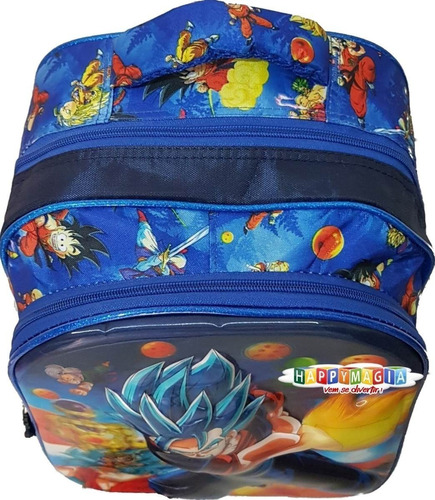 Mochila De Ombro Dragon Ball Z 3d Com 2 Compartimento Tops | Parcelamento sem juros Mochila De Ombro Dragon Ball Z 3d Com 2 Compartimento Tops | Parcelamento sem juros