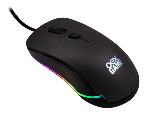 Mouse Gamer Oex Cronos Rgb 5 Botões 7200dpi Ms320 Cinza