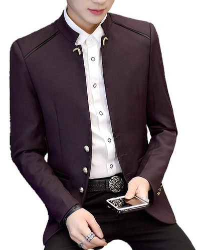 Blazer Trajes Diseño Coreana Moda Formal Para Hombres