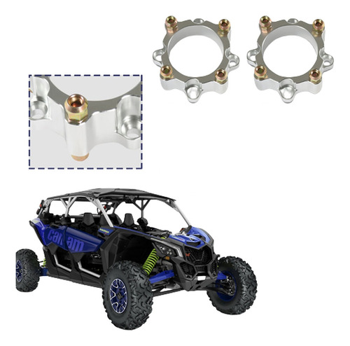 Par Espaciadores Separadores Para Can Am Maverick X3 17-24