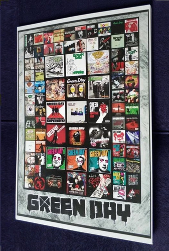 Poster Green Day Kerplunk Dookie Vinil Insomniac Nimrod Uno!