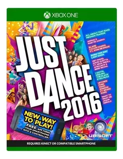 Jogo Just Dance 2016 Kinect Xbox One Mid Fis Original Full