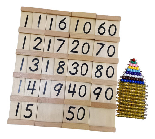 Juego De Matemáticas Montessori Math Toy, Material Didáctico