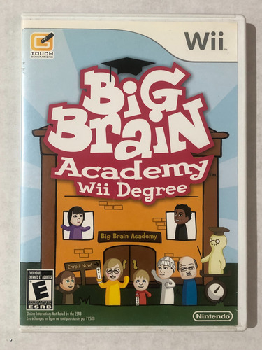Big Brain Academy: Wii Degree Nintendo Wii Fisico Completo