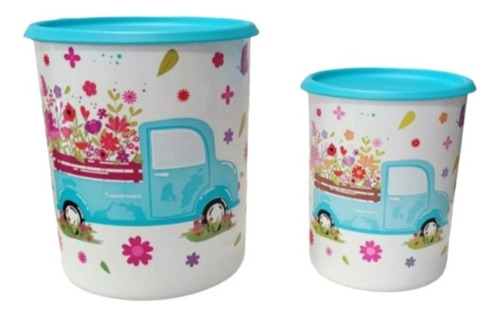 Bote Toqué Mágico Tupperware 2 Recipientes