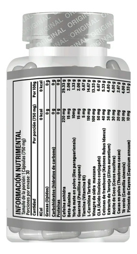 Lipodrene Ultra Formula Ultra Premium Termogénico 30 Caps Sin Sabor